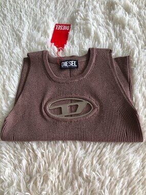 brown Diesel  Sleeveless Tank Top